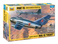 MiG-15 Fagot (poľské maľovanie) 1:72 Zvezda 7317