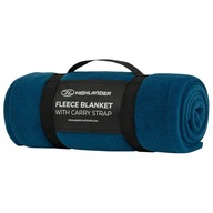 Koc polarowy Highlander Outdoor - Deep Blue