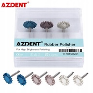6ks/box AZDENT Dental Rubber Polisher Composite