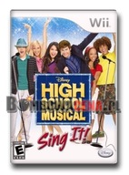 NTSC USA - High School Musical: Sing It! [Wii] hudobná hra
