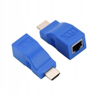 Przedłużacz HDMI Extender 30m po skrętce RJ45 / K714E