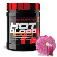 SCITEC HOT BLOOD HARDCORE 375g MOC MIĘŚNIE POMPA