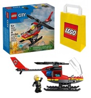 LEGO CITY 5+ STRAŻACKI HELIKOPTER RATUNKOWY 60411