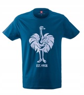 Koszulka Engelbert Strauss 1908 męska robocza T-shirt bawełna niebieski XL