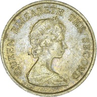 Moneta, Hong Kong, Elizabeth II, 10 Cents, 1983, R