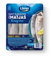 Filety śledziowe a'la Matjas klasyczne Lisner 750g