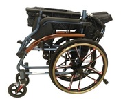 Wózek inwalidzki ręczny aluminiowy Wheelie Light bardzo lekki