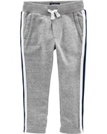 Oshkosh Spodnie Joggersy lampasy gray 12M 76