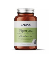 Piperyna 60 kaps. UNS BioPerine Piper nigrum