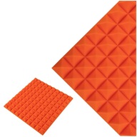 Nástenný panel Špongia akuSTICKÁ PENA oranžové kužele stropné kazety