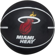 Mała piłka do koszykówki Wilson NBA Dribbler Miami Heat Mini WTB1100PDQMIA