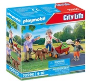 PLAYMOBIL City Life 70990. Starí rodičia s vnukom