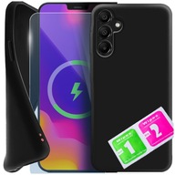 etui do SAMSUNG GALAXY A25 5G case silikon matowe slim mat + SZKŁO