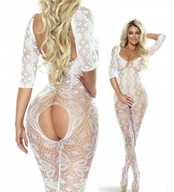 Z DZIURKĄ bodystocking,bielizna erotyczna, komplet