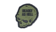 101 Inc. - Naszywka 3D - Deadly As Hell - Zielony