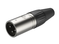 Roxtone RX3MP-NT XLR 3-pin wtyk mikrofonowy na kabel HQ