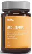 Organický zinok na vlasy akné Zinok+Meď Zinc