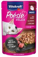 Vitakraft Poesie Deli Sauce serca w sosie saszetka 85g