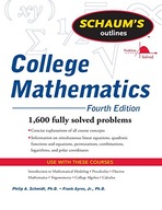 Schaum s Outline of College Mathematics, Fourth