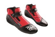 Kartingové topánky OMP KS-2 červeno-čierne