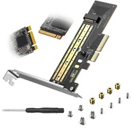 Ovládač Ugreen CM302 PCIe 3.0 x4 až M.2 NVME + Sada skrutiek M.2 SSD Montážna sada Skrutkovač