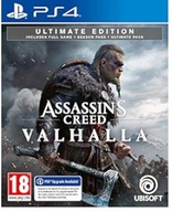 ASSASSINS CREED VALHALLA ULTIMATE EDITION PL NAPISY PS4 FOLIA