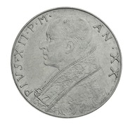 [M3867] Watykan 100 lirów 1958