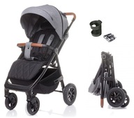 Športový kočík 4baby Stinger Air Grey sivý