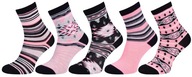 5x detské ponožky so vzormi YD 23-26 EU