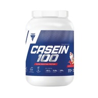 TREC CASEIN 100 600 g KAZEINA BIAŁKO NA NOC WHEY Truskawka