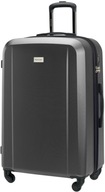 Veľký cestovný kufor MANCHESTER - Čierny 77x50,5x30 cm veľkosť XXL (28”)