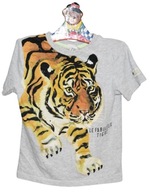 H&M BLUZKA T-SHIRT TYGRYS 110/116