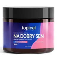 Żelki konopne Na Dobry Sen - melatonina, borówka CBD 15mg Topical 30 szt.