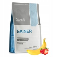 OstroVit Gainer 1000 g Truskawkowo- Bananowy