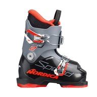 Detské lyžiarske topánky Nordica Speedmachine J2 čierno-sivé 22.5 cm