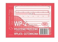 WP-2 Polecenie przelewu A6, 80 kartek