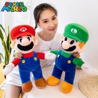 ZESTAW 2X MARIO I LUIGI MEGA MASKOTKA PRZYTULANKA PLUSZOWA 65CM