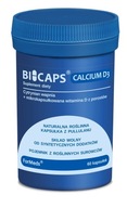 BICAPS CALCIUM D3 vápno 60 kaps Pre udržanie zdravých kostí.