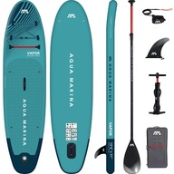 DESKA SUP POMPOWANA WIOSŁO AQUA MARINA VAPOR 10'4