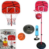 Basketbalový set pre deti basketbalový kôš stojaci lopta pumpa