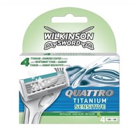 4 szt. wkłady Wilkinson Quattro Titanium Sensitive
