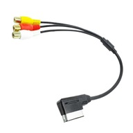 wkv-AMI RCA Video o Input AUX adapter connection cable