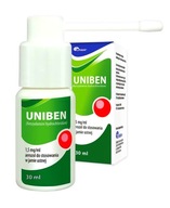 UNIBEN 1,5 mg/ml lek aerozol do jamy ustnej 30 ml