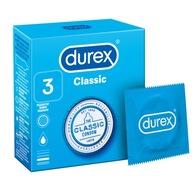 DUREX prezerwatywy Classic 3 szt