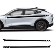Oldalcsíkok matricák lóval Ford Mustang Mach-E