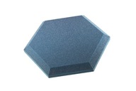Tlumící pěna MEDOVÁ PLÁSTEV akustický panel hexagon o tloušťce 5 cm, atesty