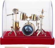 Miniaturowy Instrument Muzyczny Zestaw Perkusyjny Wy?wietlacz Modelu