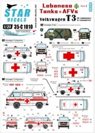 Star Decals 35-C1010 1/35 Volkswagen T3. Red Cross