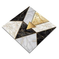 Dekoračný panel Kamenné trojuholníky Sada 9 ks