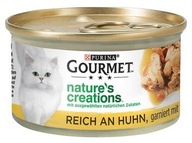 Gourmet Nature's Creation 85g Kurczak z marchewką Mus pasztet